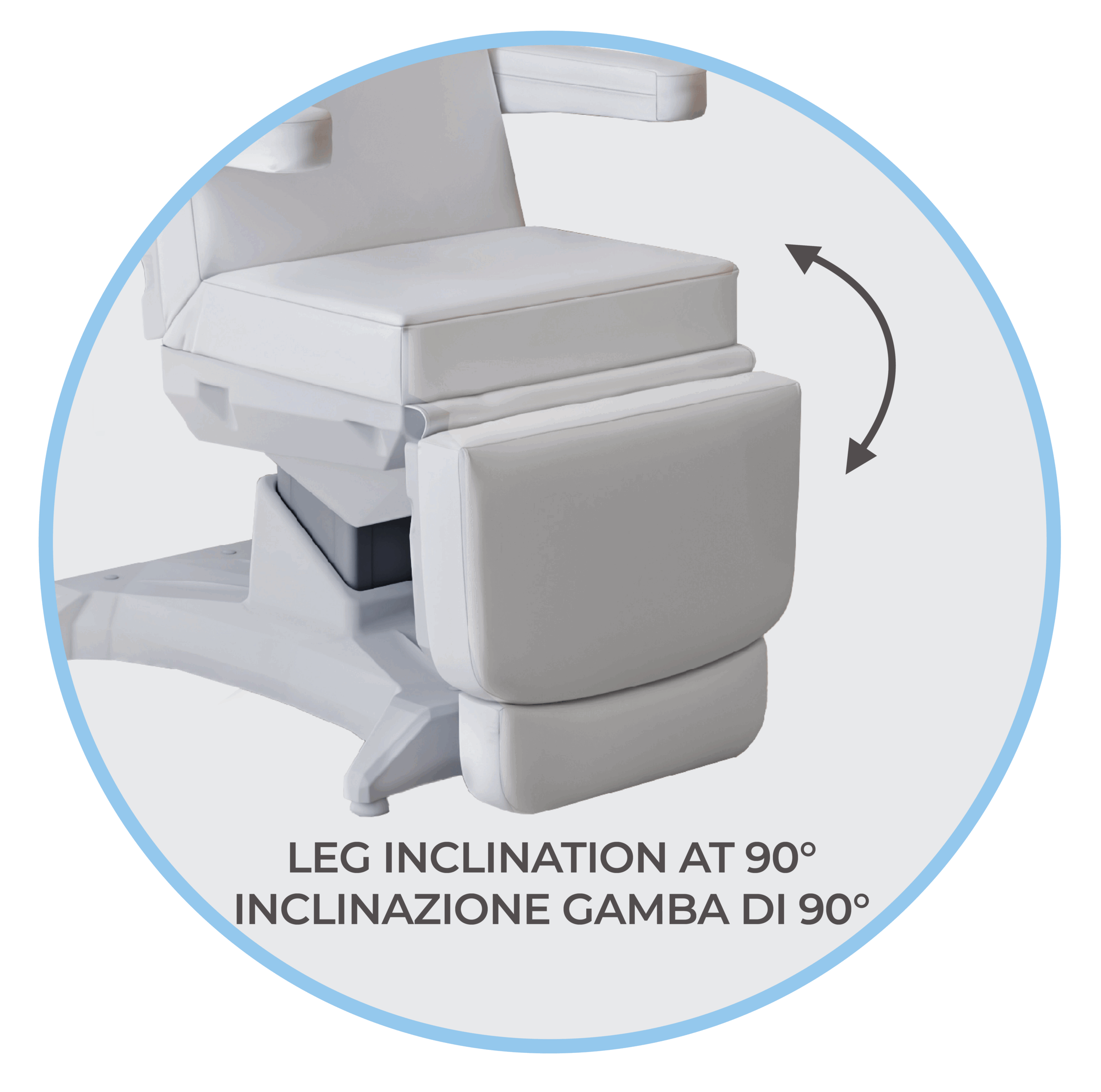 Lemi X — электрическое медицинское кресло | Официальный дистрибьютор AlfaSpa Украина | Alfaspa изображение 5