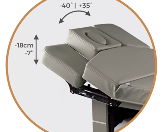 Lemi Florence ➜ Премиальная кушетка для процедур, купить в Украине | Alfaspa изображение 7