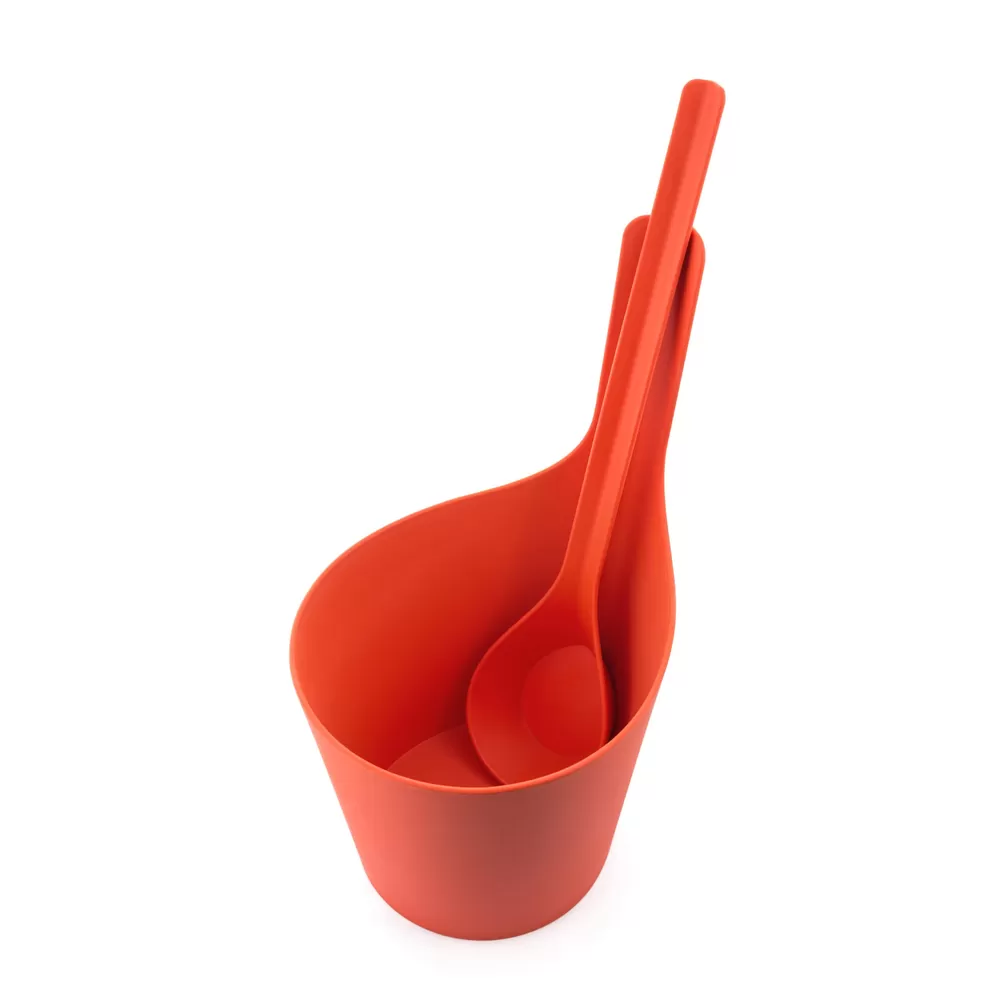 Відро та черпак для сауни з біокомпозиту Starpool Sauna | Alfaspa зображення 7