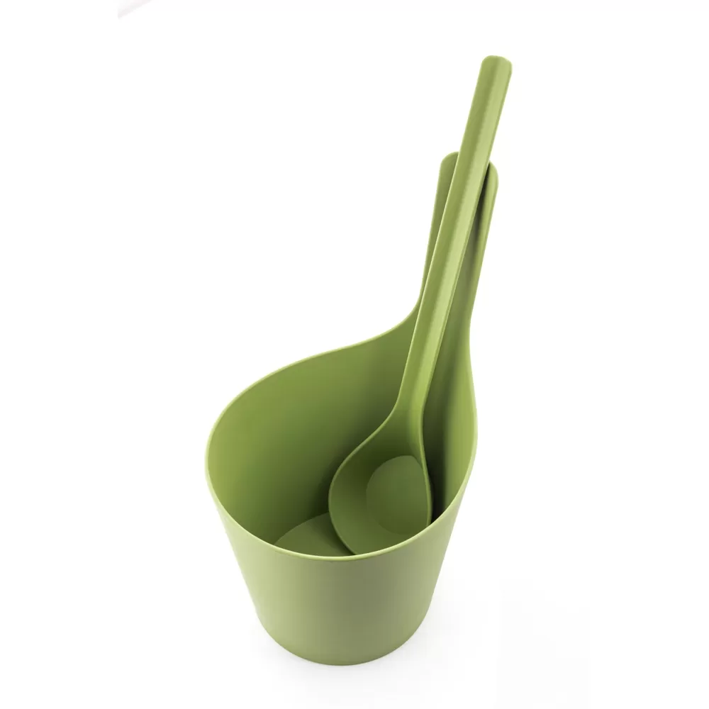 Відро та черпак для сауни з біокомпозиту Starpool Sauna | Alfaspa зображення 6