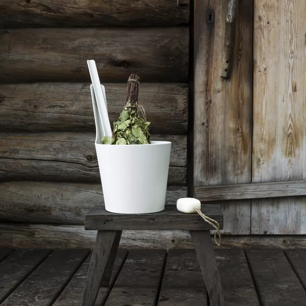 Відро та черпак для сауни з біокомпозиту Starpool Sauna | Alfaspa зображення 12