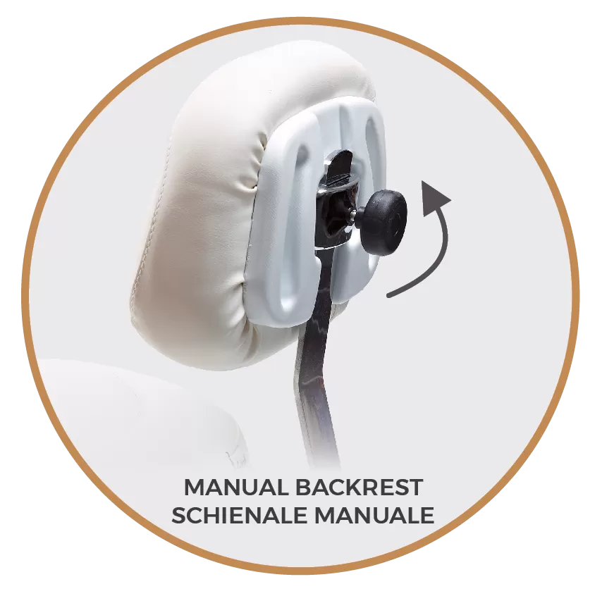 Профессиональный стул Lemi Chair 070A для косметолога - купить в Украине | Alfaspa изображение 4