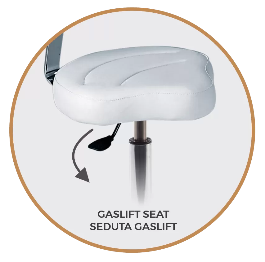 Профессиональный стул Lemi Chair 070A для косметолога - купить в Украине | Alfaspa изображение 5