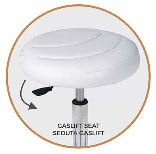 Профессиональное стул для мастера Lemi Stool 015 | 015 PEDI - купить в Украине | Alfaspa изображение 6