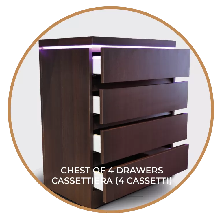 Lemi MOD-190 C Тумба с выдвижными ящиками и умывальником | Alfaspa изображение 5