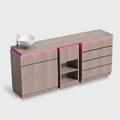 Lemi MOD-190 C Тумба с выдвижными ящиками и умывальником | Alfaspa изображение 7