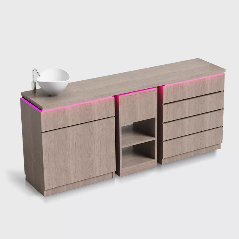 Lemi MOD-190 C Тумба с выдвижными ящиками и умывальником | Alfaspa изображение 3