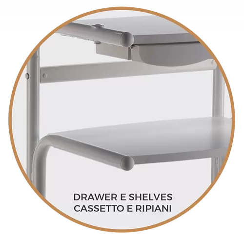 Lemi Tryllo, Тележка с полками для косметических средств - купить в Украине | Alfaspa изображение 6