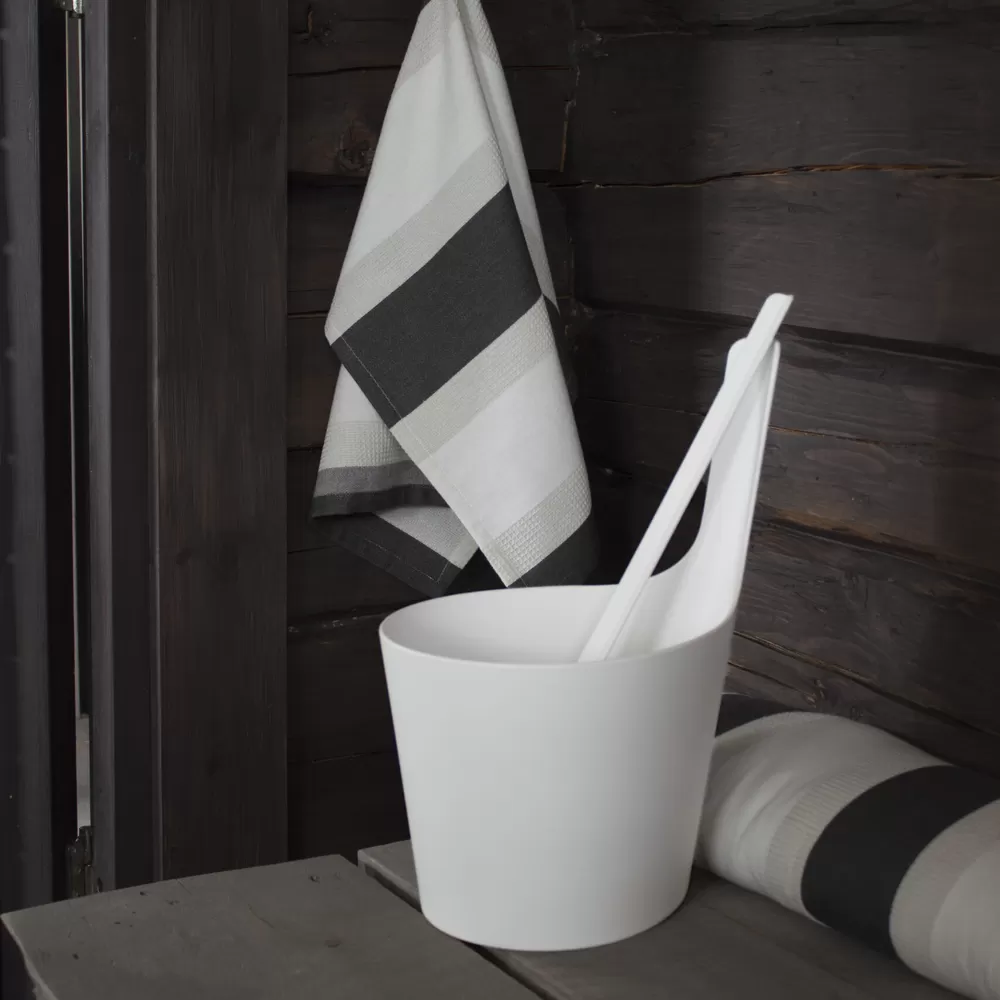 Відро та черпак для сауни з біокомпозиту Starpool Sauna | Alfaspa зображення 14