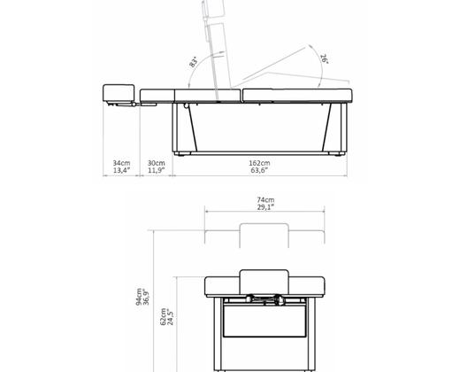 Lemi Venice Head Spa ➜ SPA-кушетка и массажный стол, купить в Украине | Alfaspa изображение 9