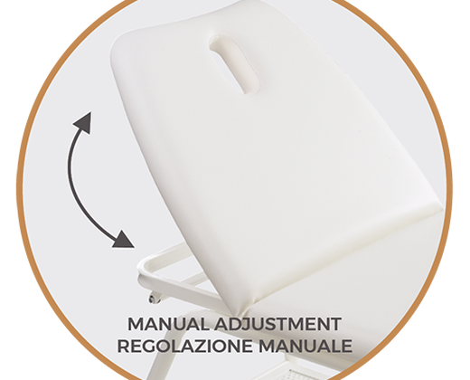 Lemi Well Кушетка с регулируемой спинкой для процедур по уходу за лицом и телом - купить в Украине | Alfaspa изображение 7