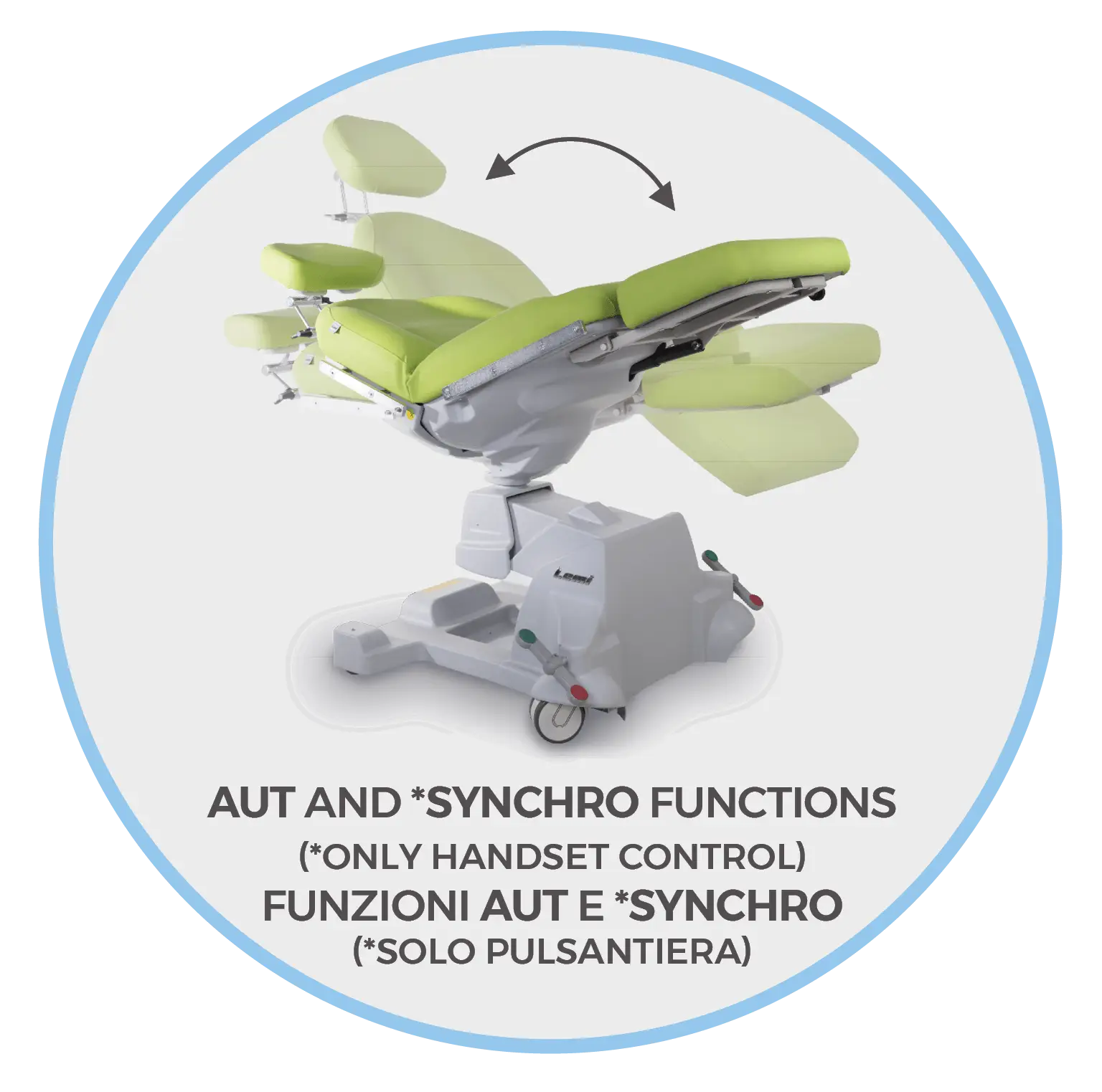 Lemi Dentamed Move ➜ Стоматологическое и офтальмологическое кресло, купить в Украине | Alfaspa изображение 4
