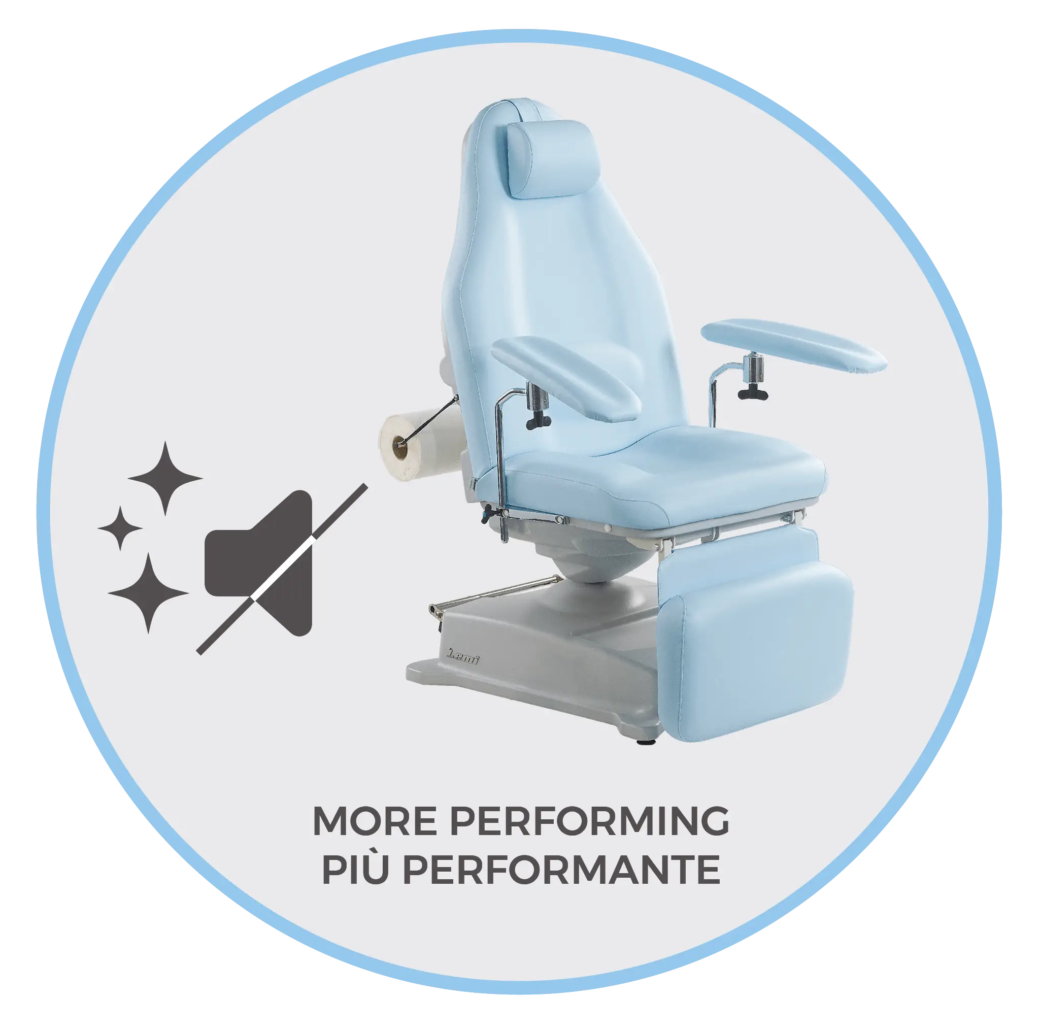 Lemi He‑Move ➜ Кресло для гемодиализа и процедур, купить в Украине | Alfaspa изображение 4