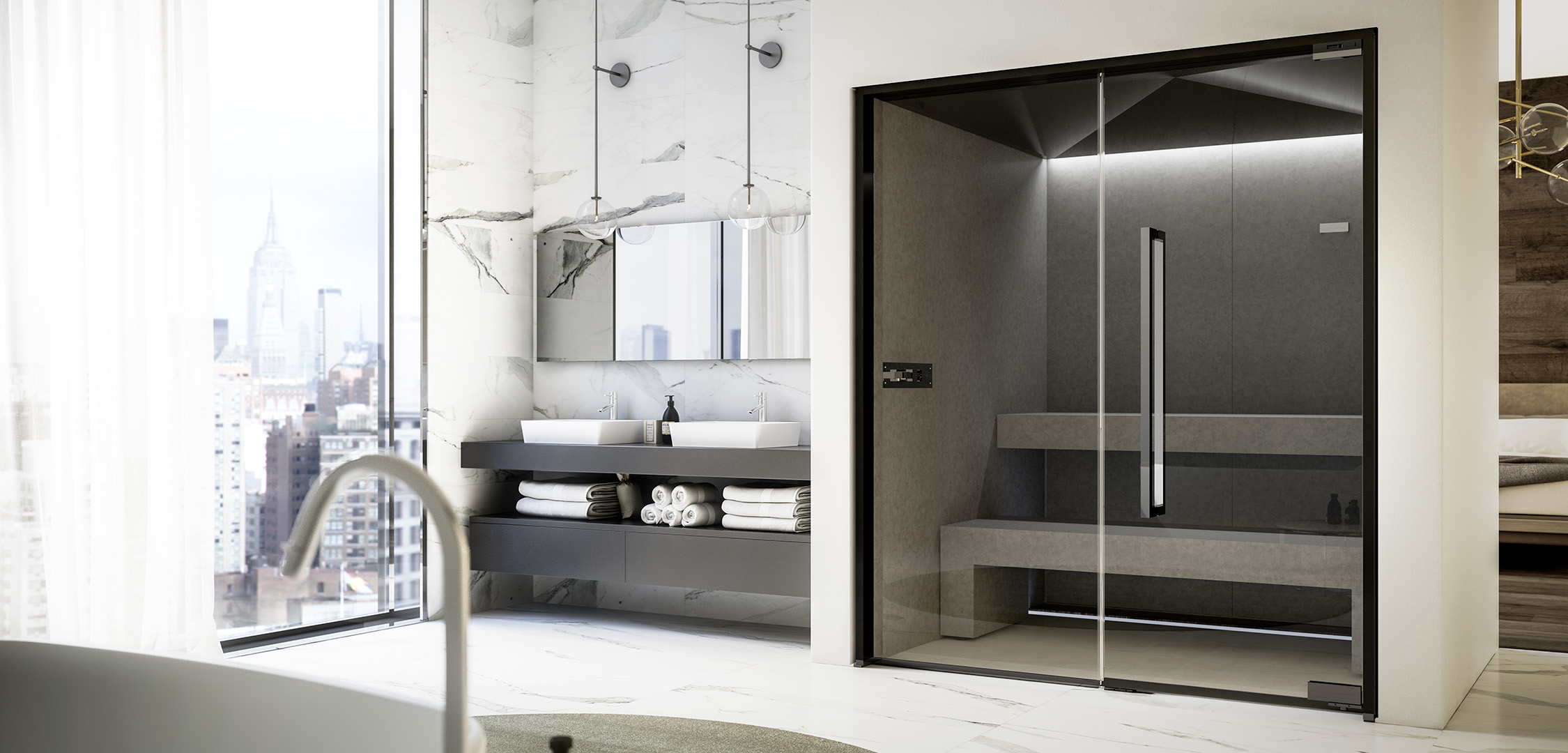 Starpool Soul Steam Room парова лазня, душ та водяний каскад | Alfaspa зображення 5