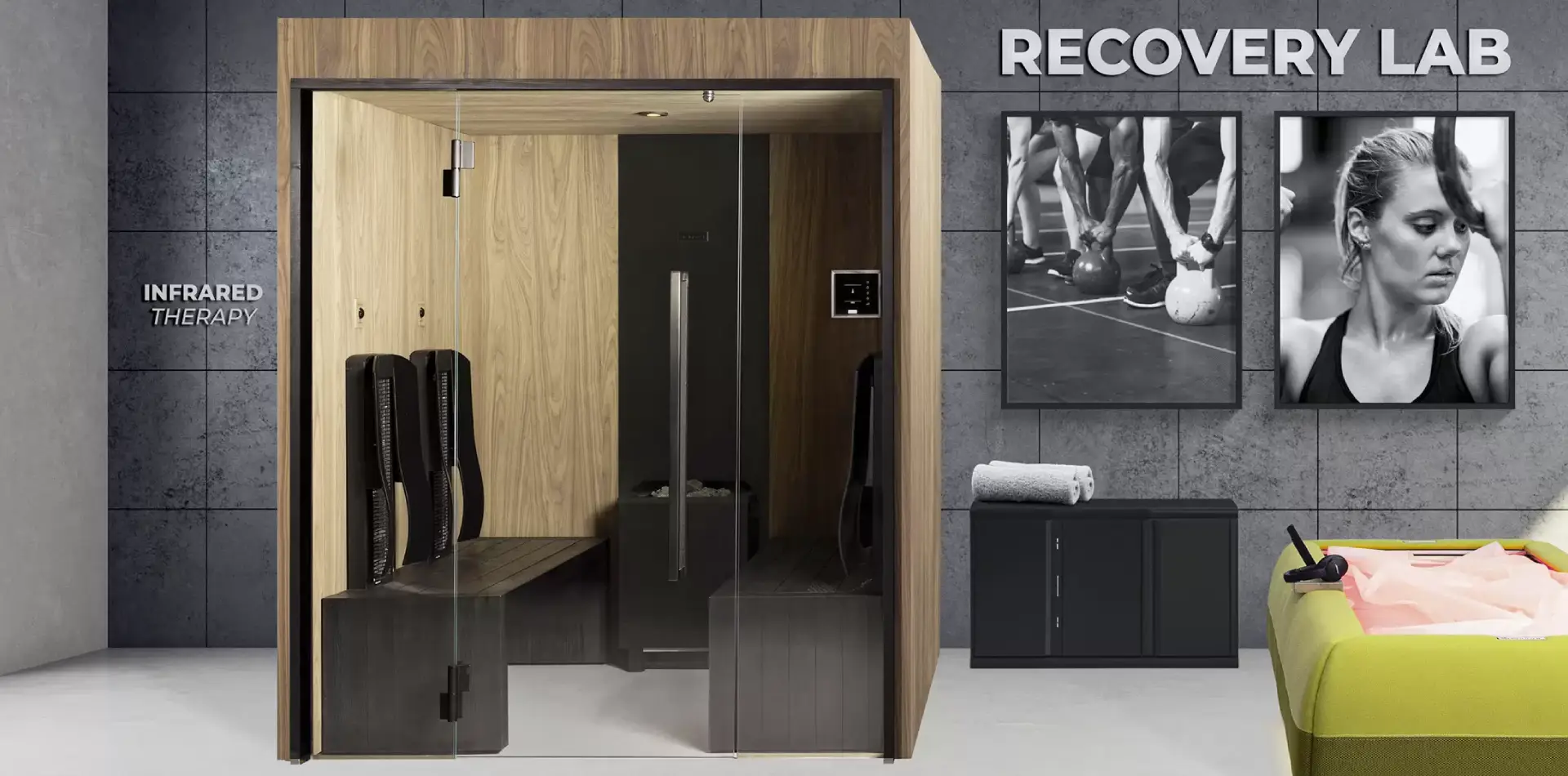 Інфрачервона кабіна Starpool Sport Infrared Cabin | Alfaspa зображення 5