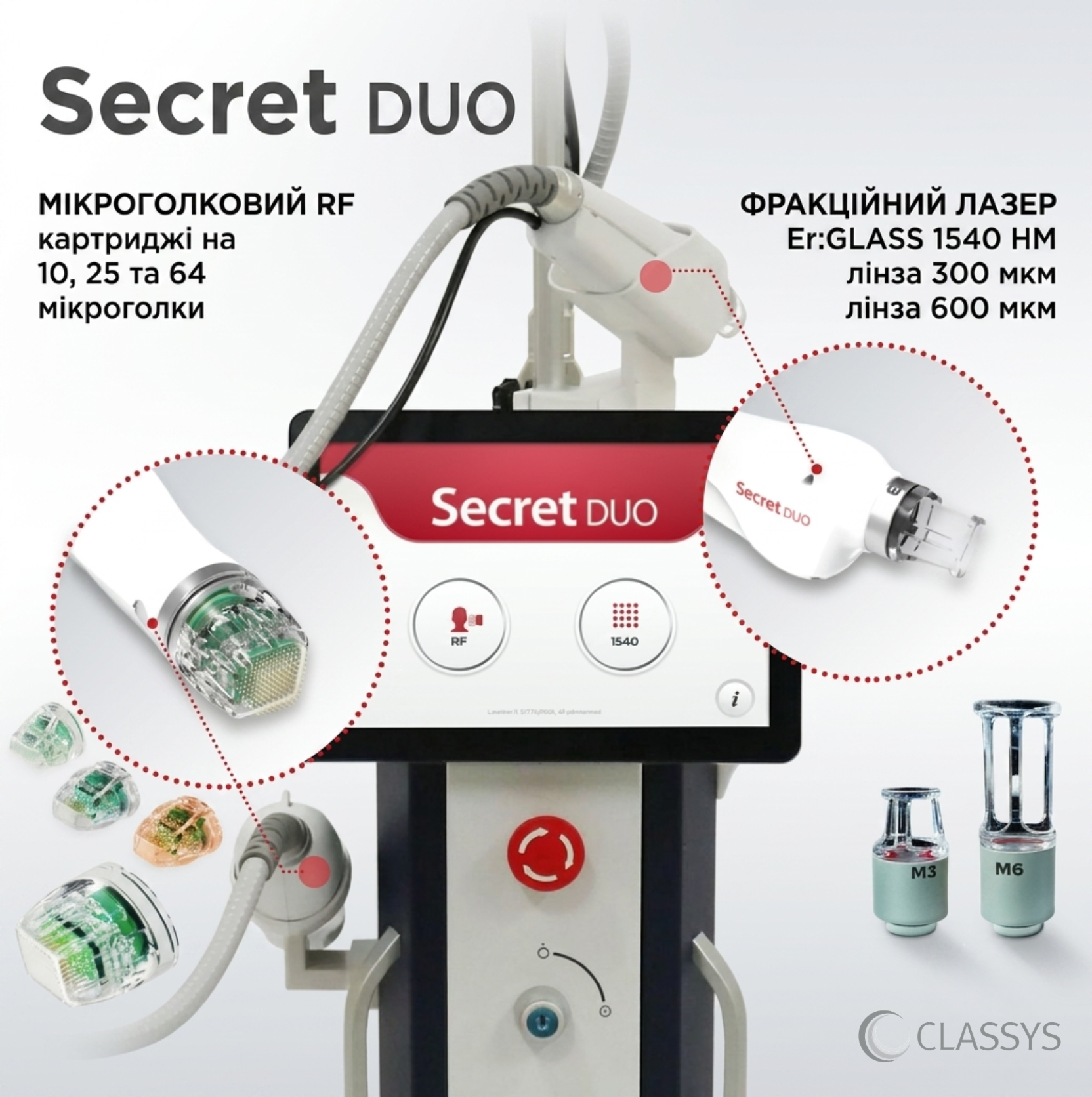 Купить аппарат для фракционного омоложения Classys Secret DUO в Украине | Alfaspa изображение 18